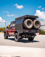 79 Series 1400mm Aluminium Canopy - Matte Black