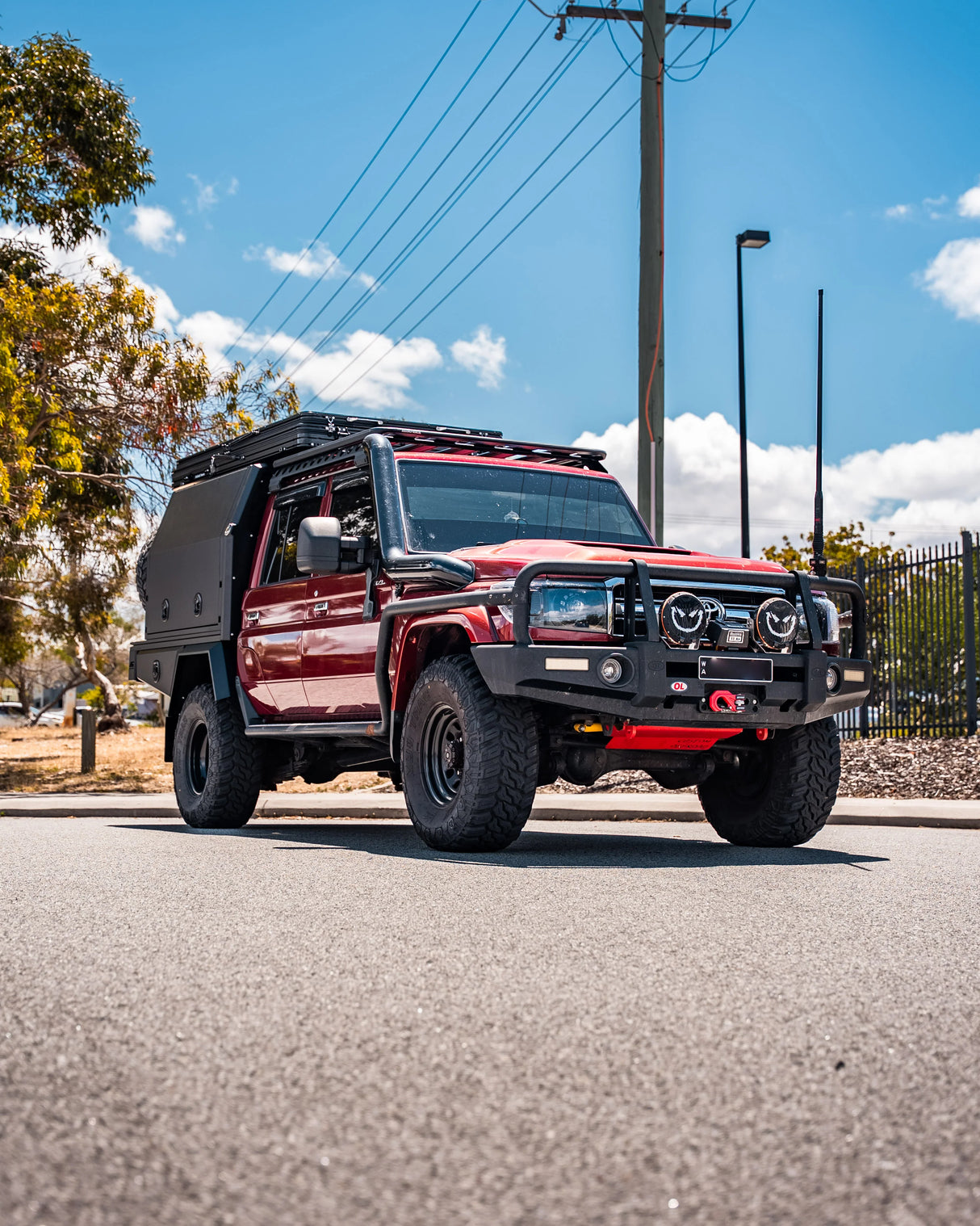 79 Series 1400mm Aluminium Canopy - Matte Black
