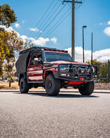 79 Series 1400mm Aluminium Canopy - Matte Black