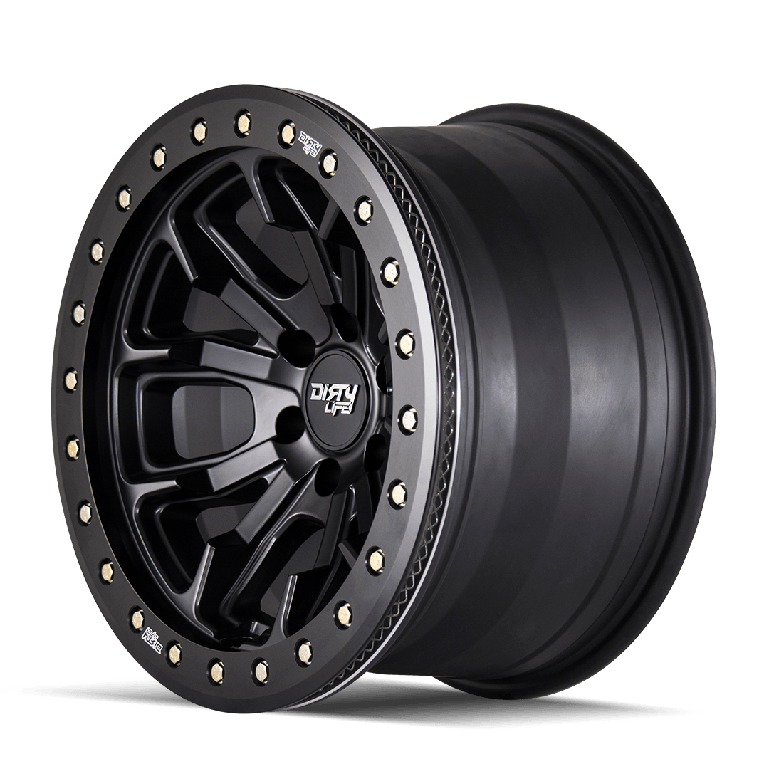 DIRTY LIFE 17x9 12N 5x127 CB71.6 Dual Tek DT1 Matte Black 1542KG