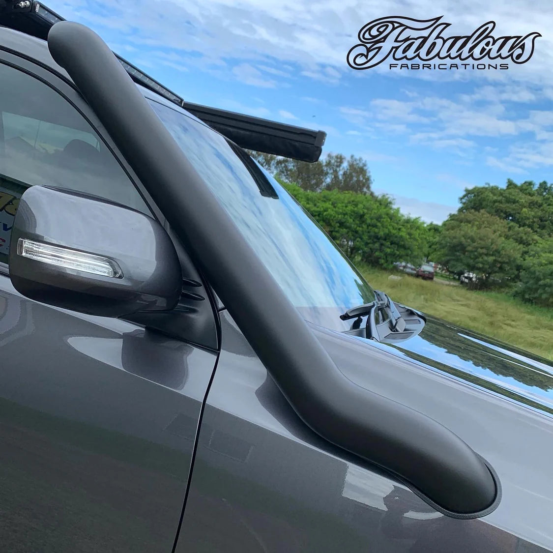 Toyota Prado 150 Series 2009-Current Stainless Snorkel (Short or Mid Entry)