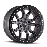 DIRTY LIFE 17x9 12N 6x139.7 CB110 Dual Tek DT1 Satin Graphite Black Lip 1542KG