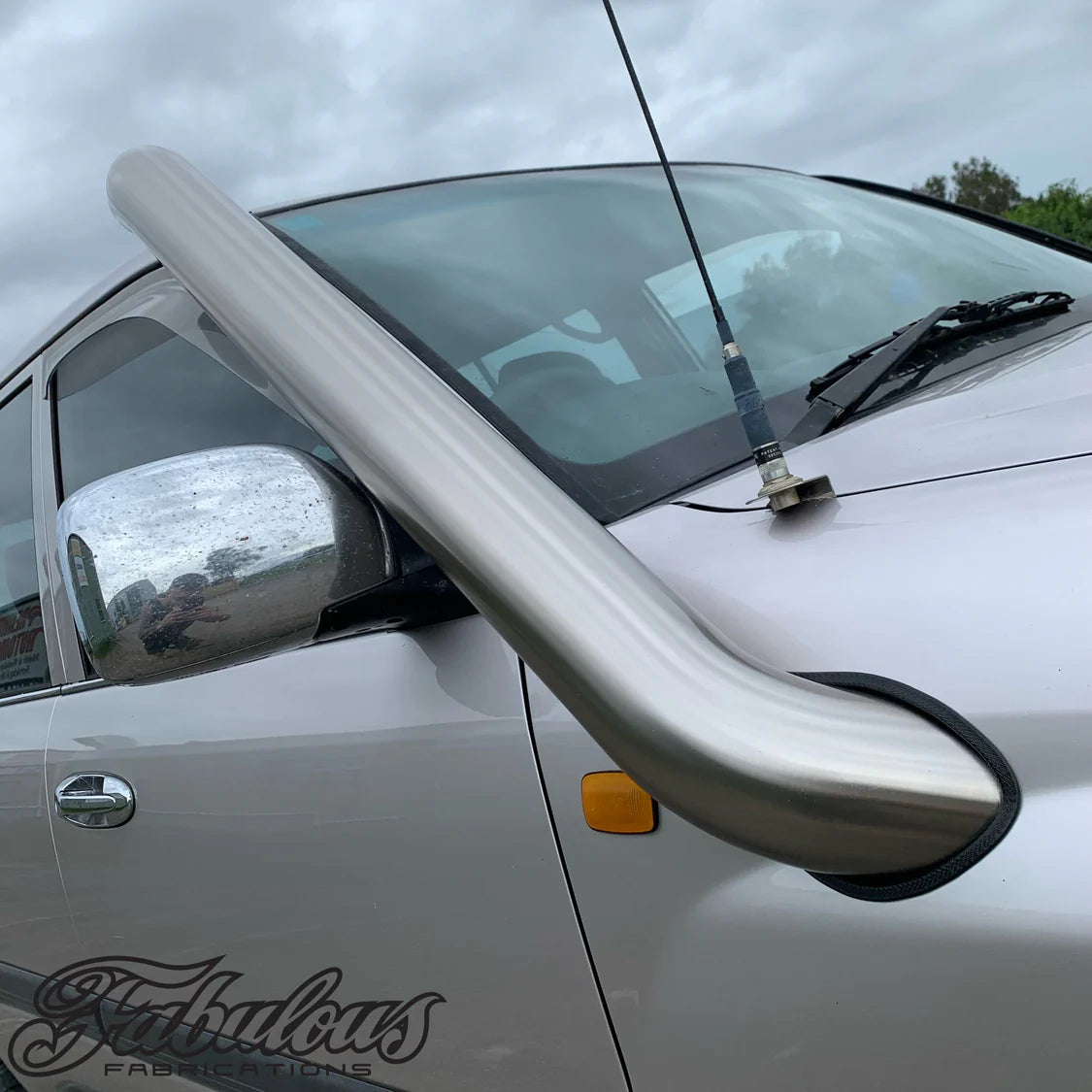 Toyota Landcruiser 100 Series Stainless Snorkel