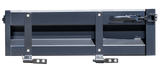 Clearance - Heavy Duty Tray Side Kit - 600mm - Matte Black SND-001