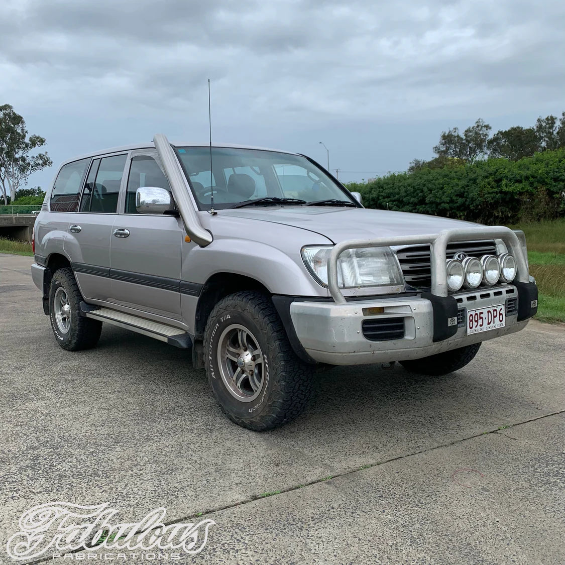 Toyota Landcruiser 100 Series Stainless Snorkel