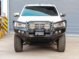 PIAK Elite Loop Bar (Black Recovery Points & Bash Plate) for Toyota Hilux (7/2015 to 5/2018)