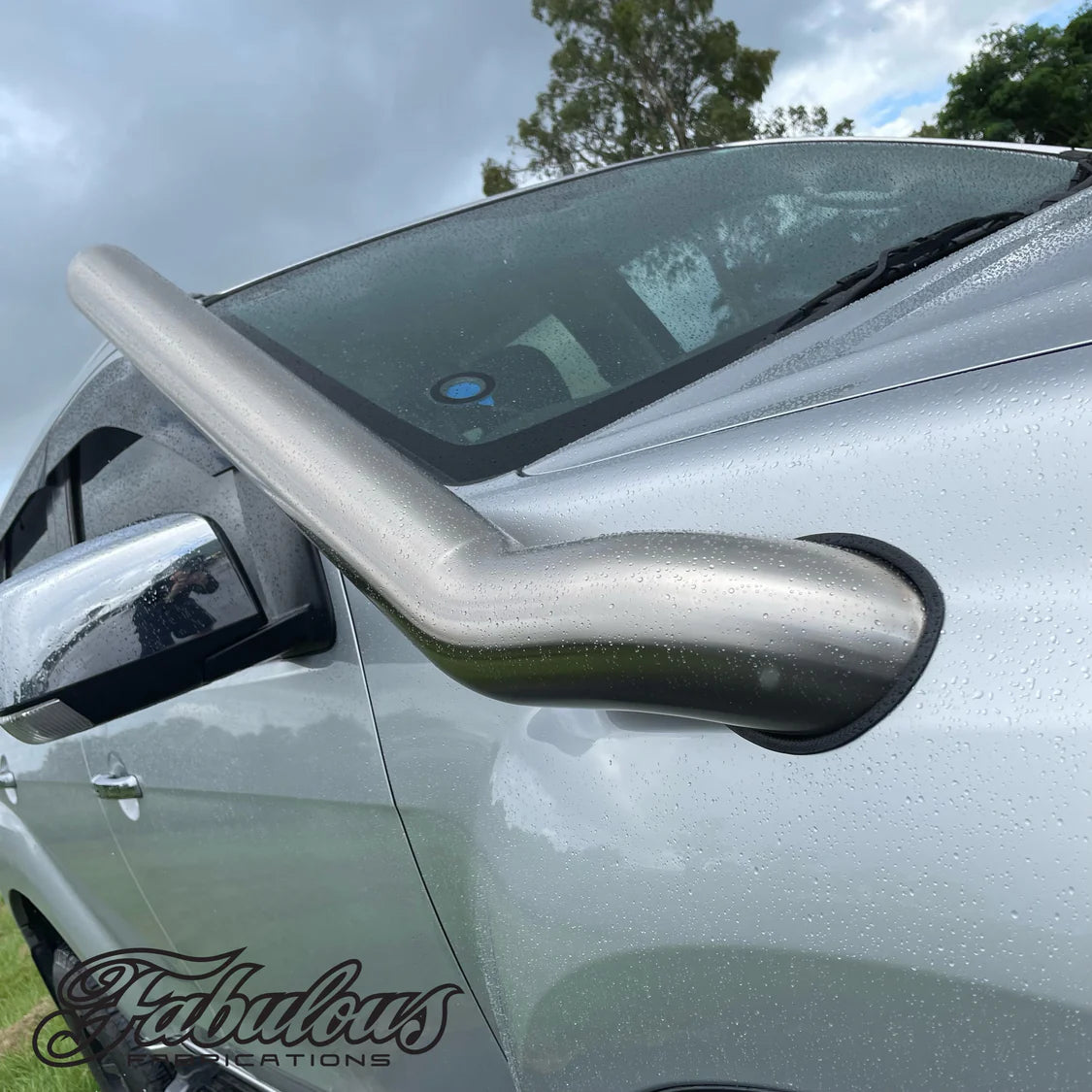 Isuzu MUX 2012-2020 Stainless Snorkel (Short and Mid Entry)