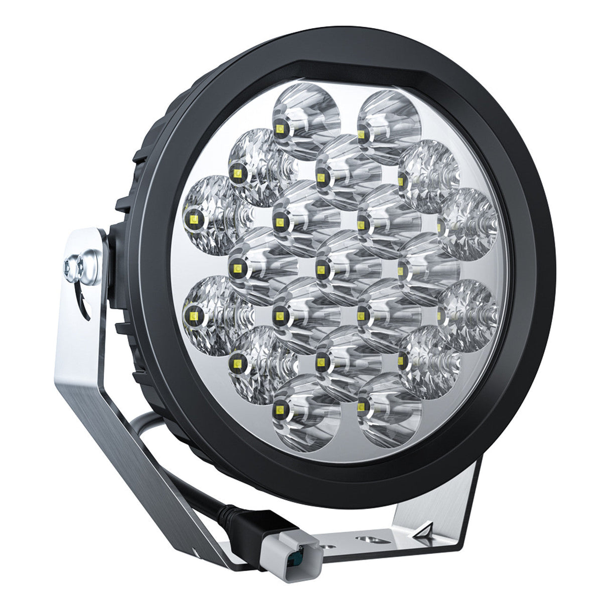 Offroad Animal Butt Kicker 7" Round LED Driving Light/Spotlight (pair)