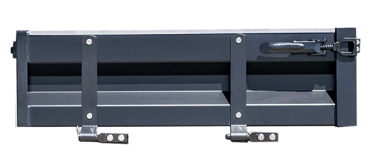 Heavy Duty Tray Side Kit for American Trucks - 800mm - Matte Black