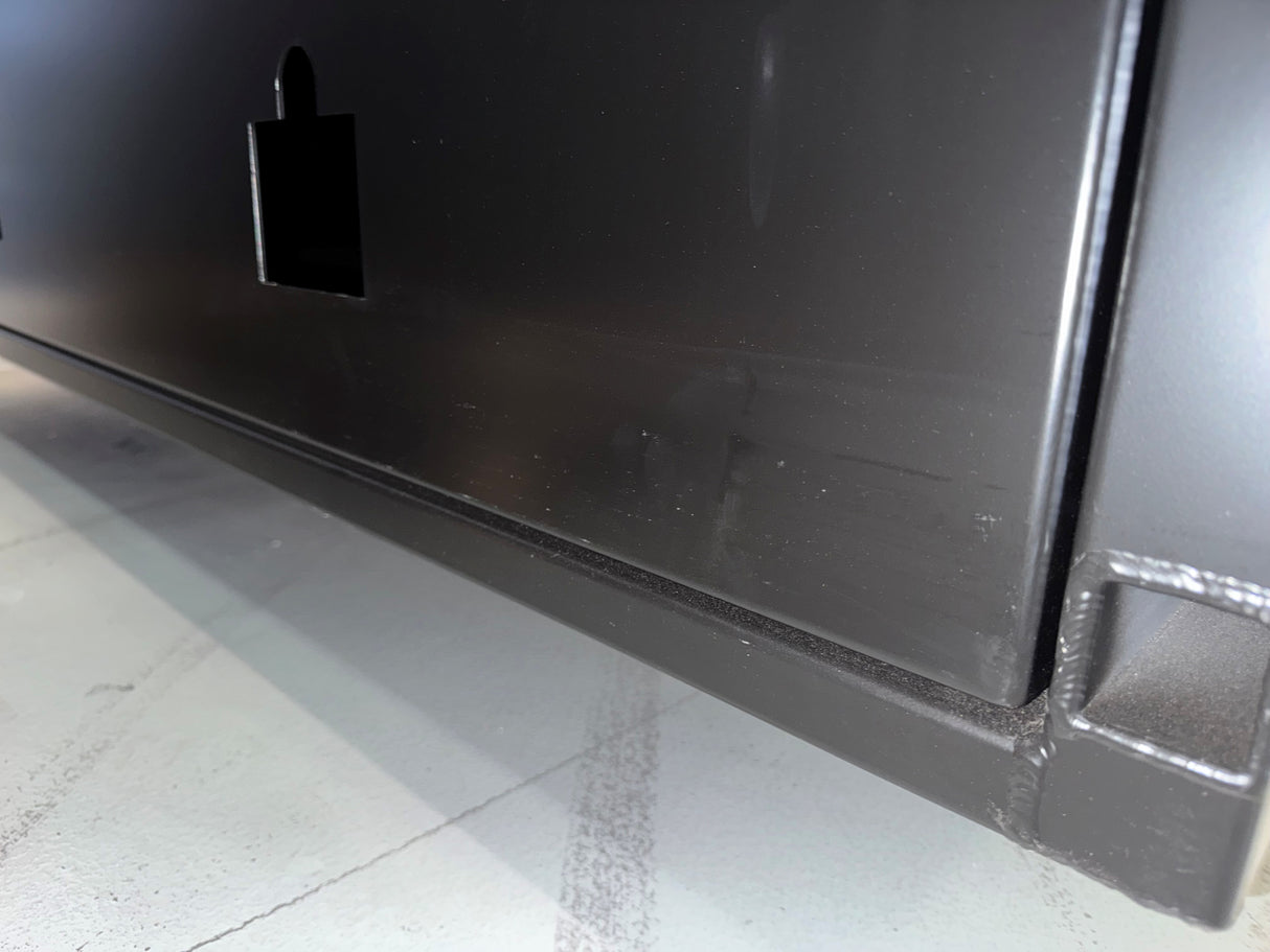 Scratch & Dent 1400mm Aluminium Canopy - Matte Black