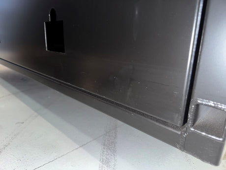 Scratch & Dent 1400mm Aluminium Canopy - Matte Black