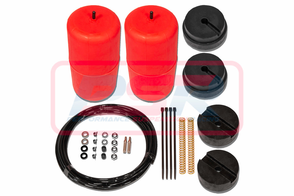 Ford Maverick LWB & Cab Chassis (2" Raised) (Coil Spring Rear) 1988-1994 Polyair Red Bag Airbag Kit