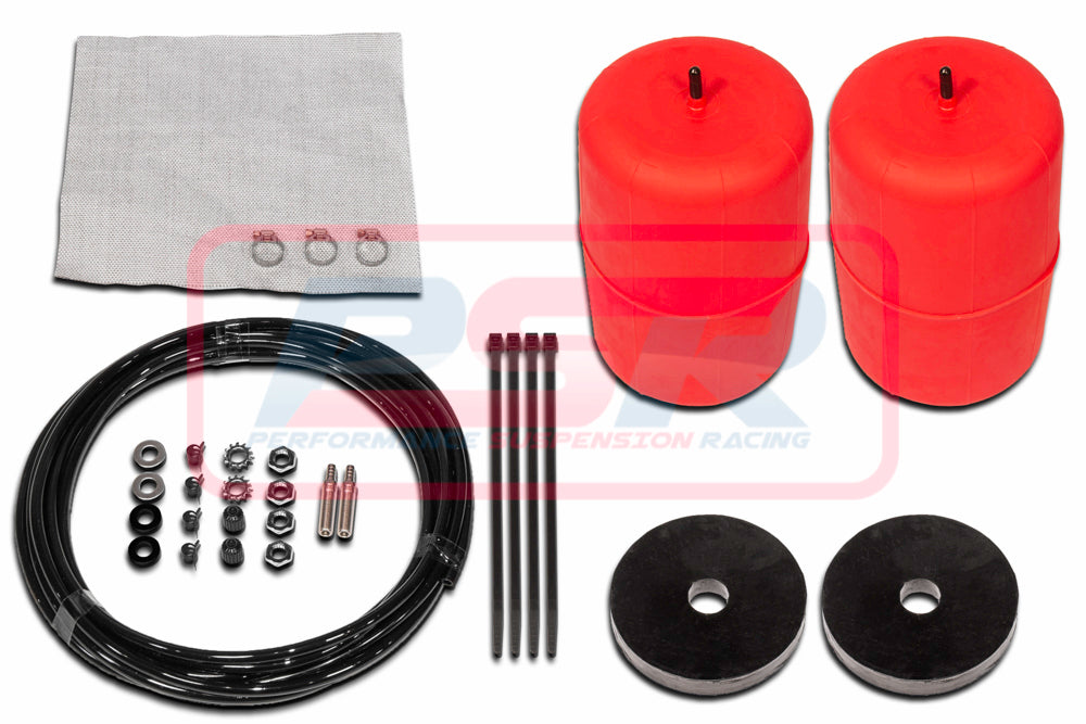 Mitsubishi Challenger (Coil Spring Rear) 2000-2008 Polyair Red Bag Airbag Kit