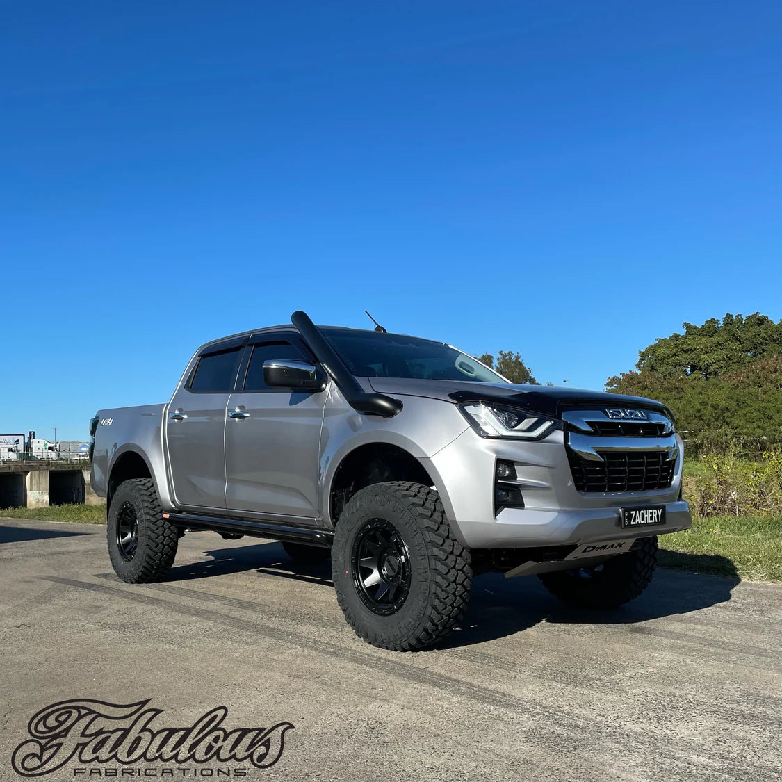 Isuzu DMAX 2020 Onwards Stainless Snorkel (Short or Mid Entry)