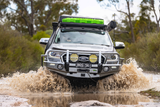 Deluxe Commercial Bull Bar to suit Ford Ranger PXII PXIII/Everest (With parking sensor provisions Without Tech Pack)