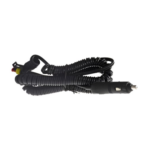 Lightforce Cig. Plug Lead With Curly Cord And Amp Plug