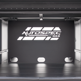 1700mm Canopy Divider - Matte Black