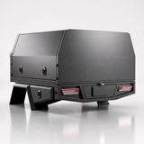 1700mm Aluminium Canopy - Matte Black