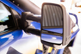 Clearview Towing Mirrors [Next Gen, Pair, Electric Kit, Electric, Chrome] - Toyota LandCruiser 70 Series