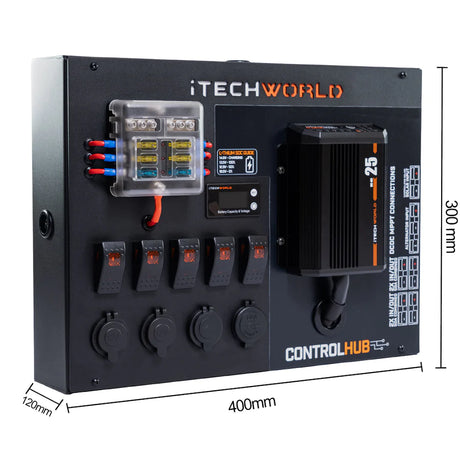 iTechworld 12V Control Hub With 25A DCDC Charger iTECHDCDC25