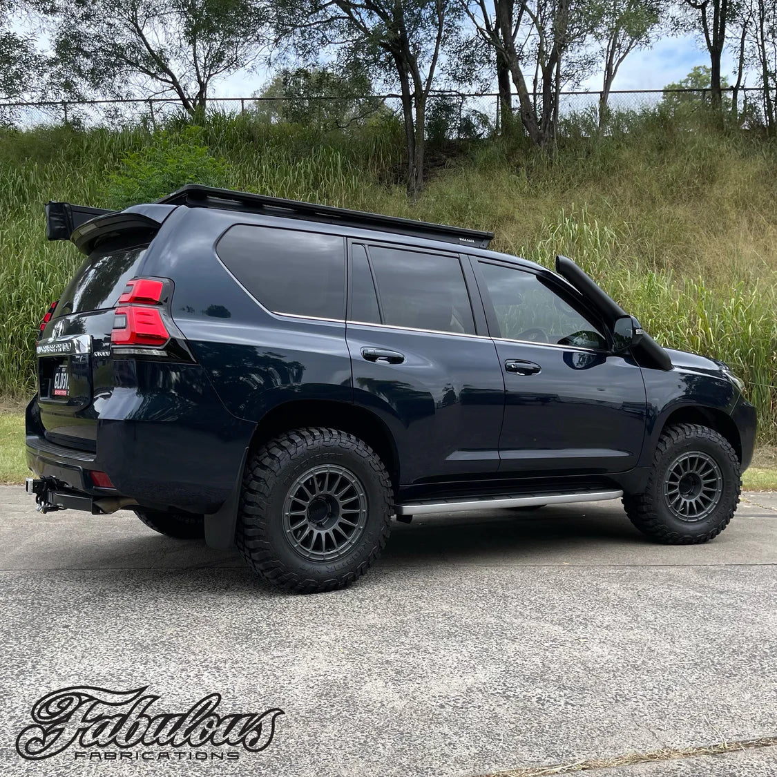 Toyota Prado 150 Series 2009-Current Stainless Snorkel (Short or Mid Entry)