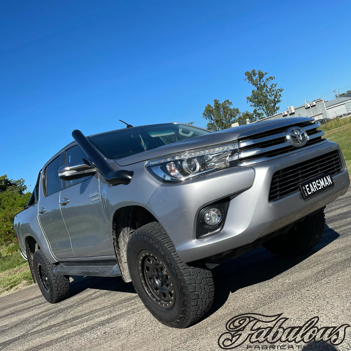 Toyota Hilux N80 Stainless Snorkel (Short or Mid Entry)