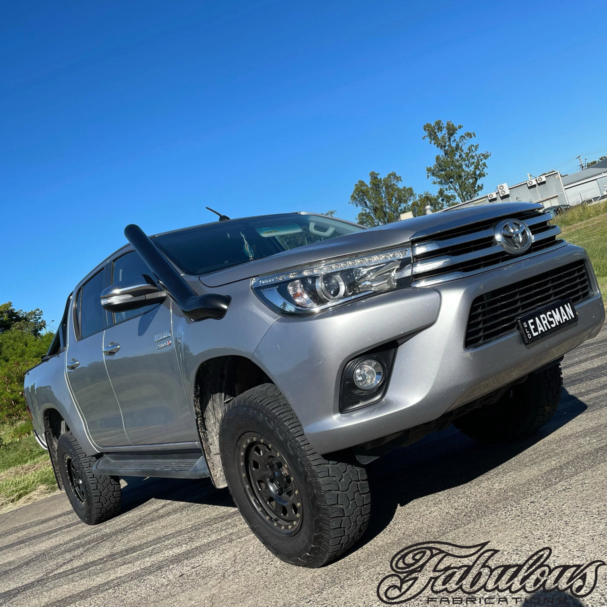 Toyota Hilux N80 Short / Mid Entry Stainless Snorkel