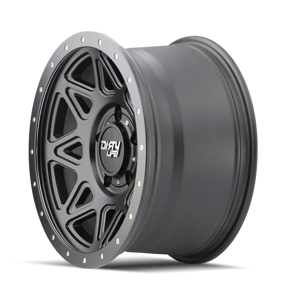 DIRTY LIFE 18x9 25P 6x139.7 CB110.1 THEORY Matte Black 1600KG