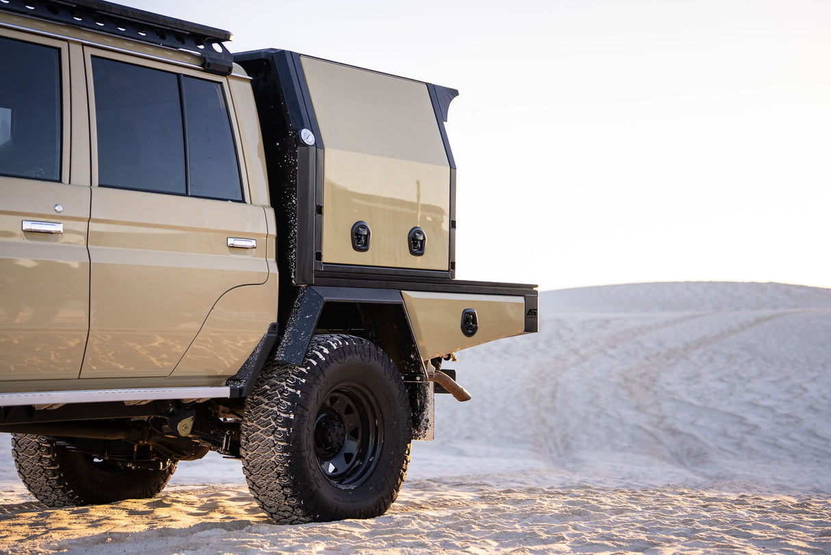 1400 American Truck Canopy Door - 2Pac Colour Coded