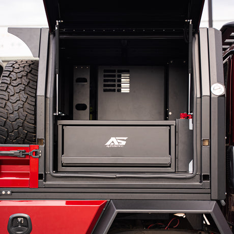 Large Aluminium Storage Drawer – Heavy Duty Slides V2