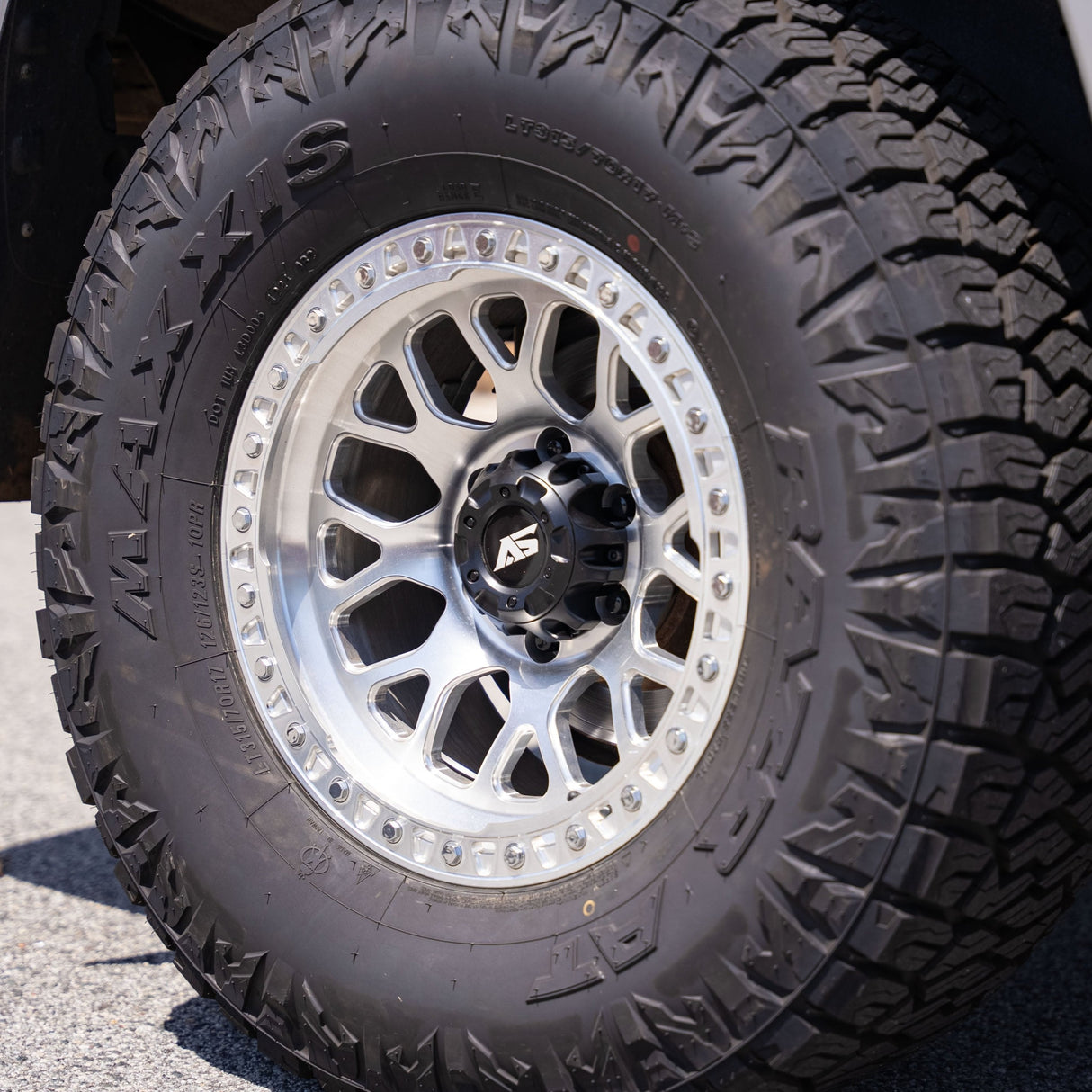 AS Forged Alloy Titan 17x.8.5 Wheel - Machined 6x114.3