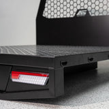 AS Aluminium Single Cab Tray 2400mm - Matte Black