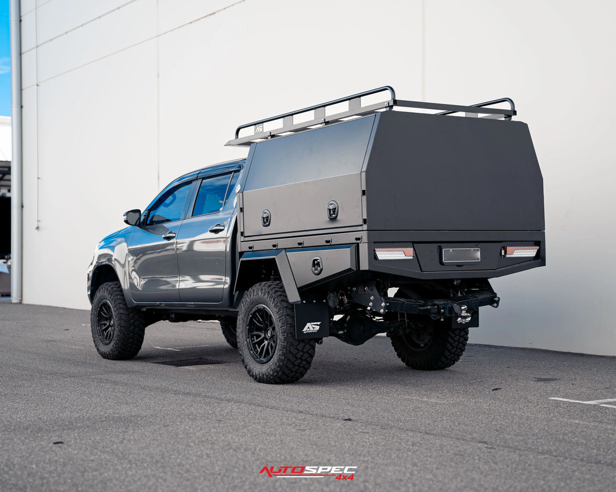 2400mm Lite Canopy - Matte Black