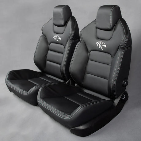 Huracan Fabrication Premium Touring Seats - Graphite Grey