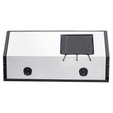 1700mm Aluminium Canopy with Dog Box Section - Matte Black