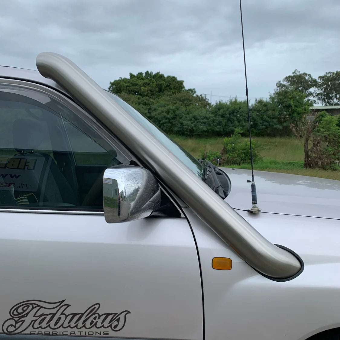 Toyota Landcruiser 100 Series Stainless Snorkel