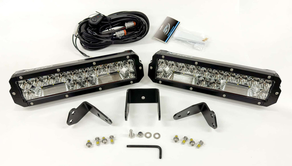 Ultra Vision Next-Gen Ranger Behind Grille Light Bar Kit