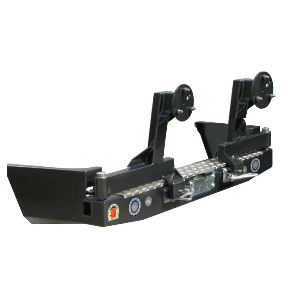 Outback Accessories Rear Bar with Twin Wheel Carriers for 80 Series