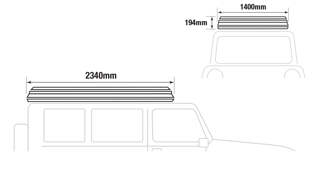 IRONMAN 4X4 SWIFT 1400 ROOF TOP TENT