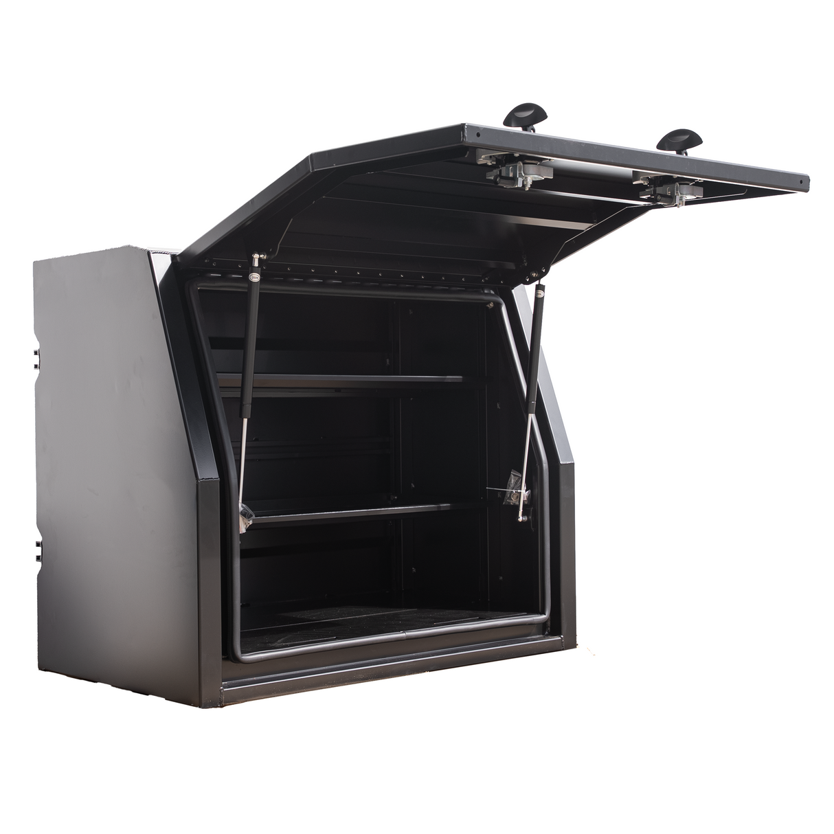 Aluminium Toolbox 1000mm - Matte Black