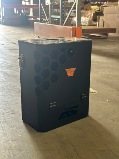 Clearance - Lockable Jerry Can Holder - Matte Black SNDB-026