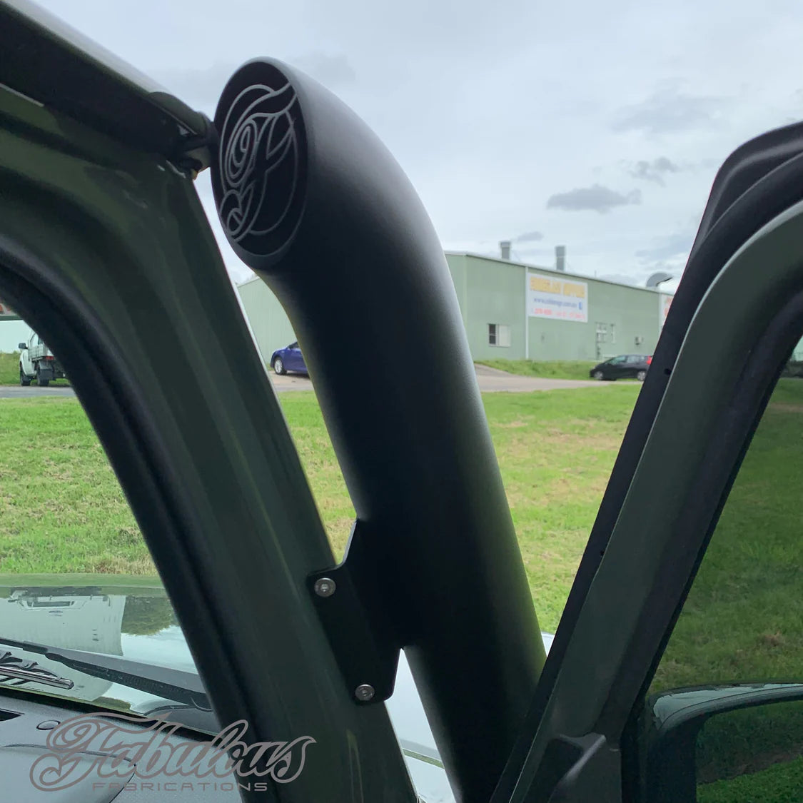 Suzuki Jimny 3.5 Inch Short Entry Stainless Snorkel