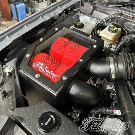 Fabulous Fabrications Twin Intake Alloy Airbox for Ford Ranger Raptor Next Gen
