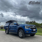 FABULOUS FABRICATIONS FORD RANGER NEXT GEN 4 INCH STAINLESS SNORKEL KIT AND ALLOY AIRBOX KIT