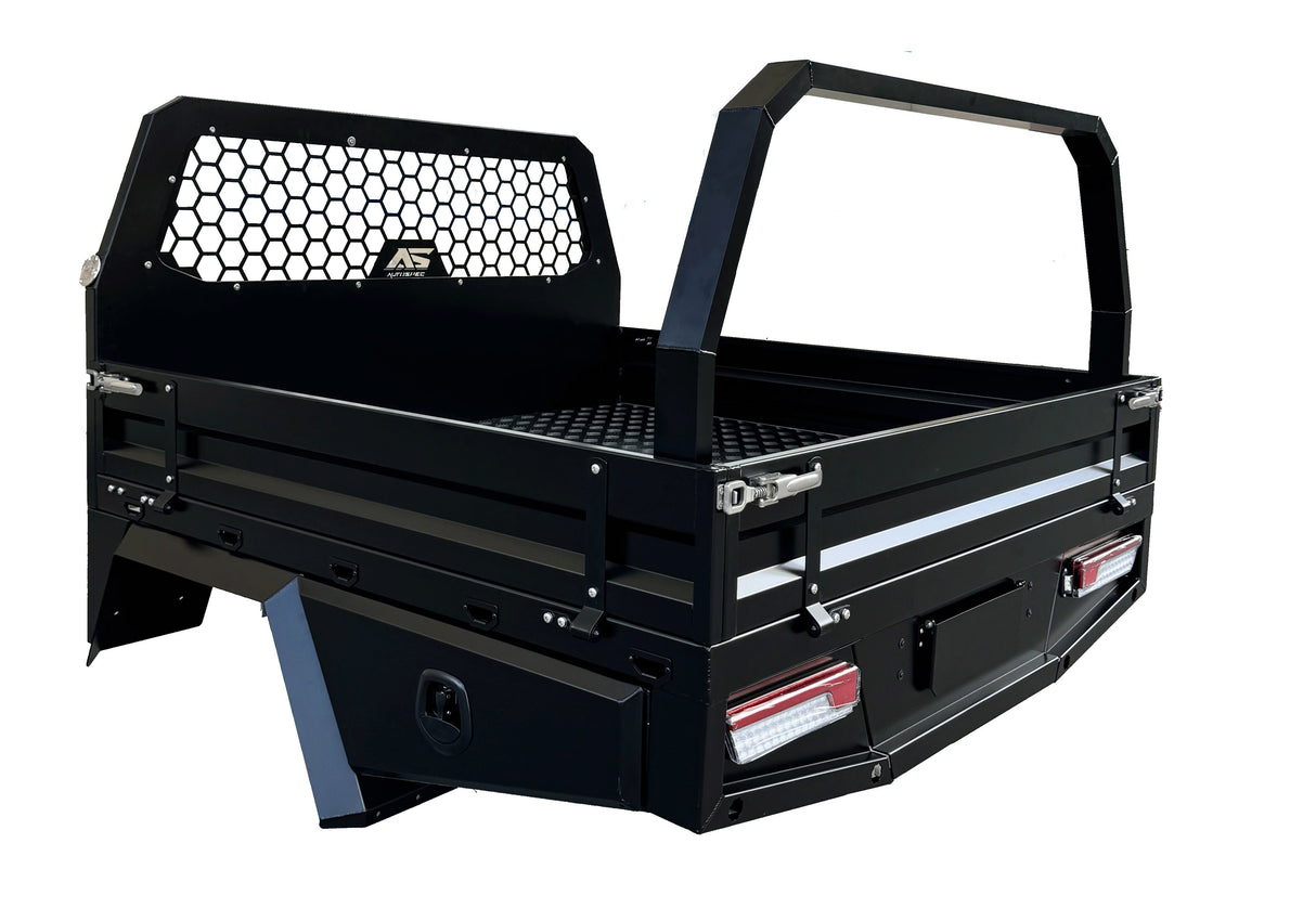 Heavy Duty Tray Side Kit - 1400mm - Matte Black