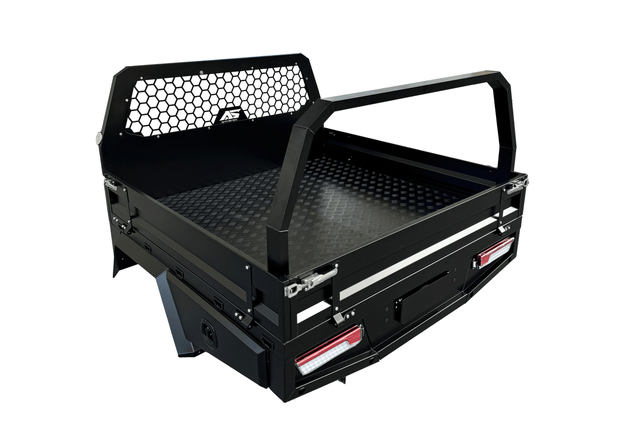 AS American Truck Aluminium Headboard - Matte Black