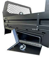 AS Tapered Under Tray Toolbox 1100mm (Pair) - Matte Black