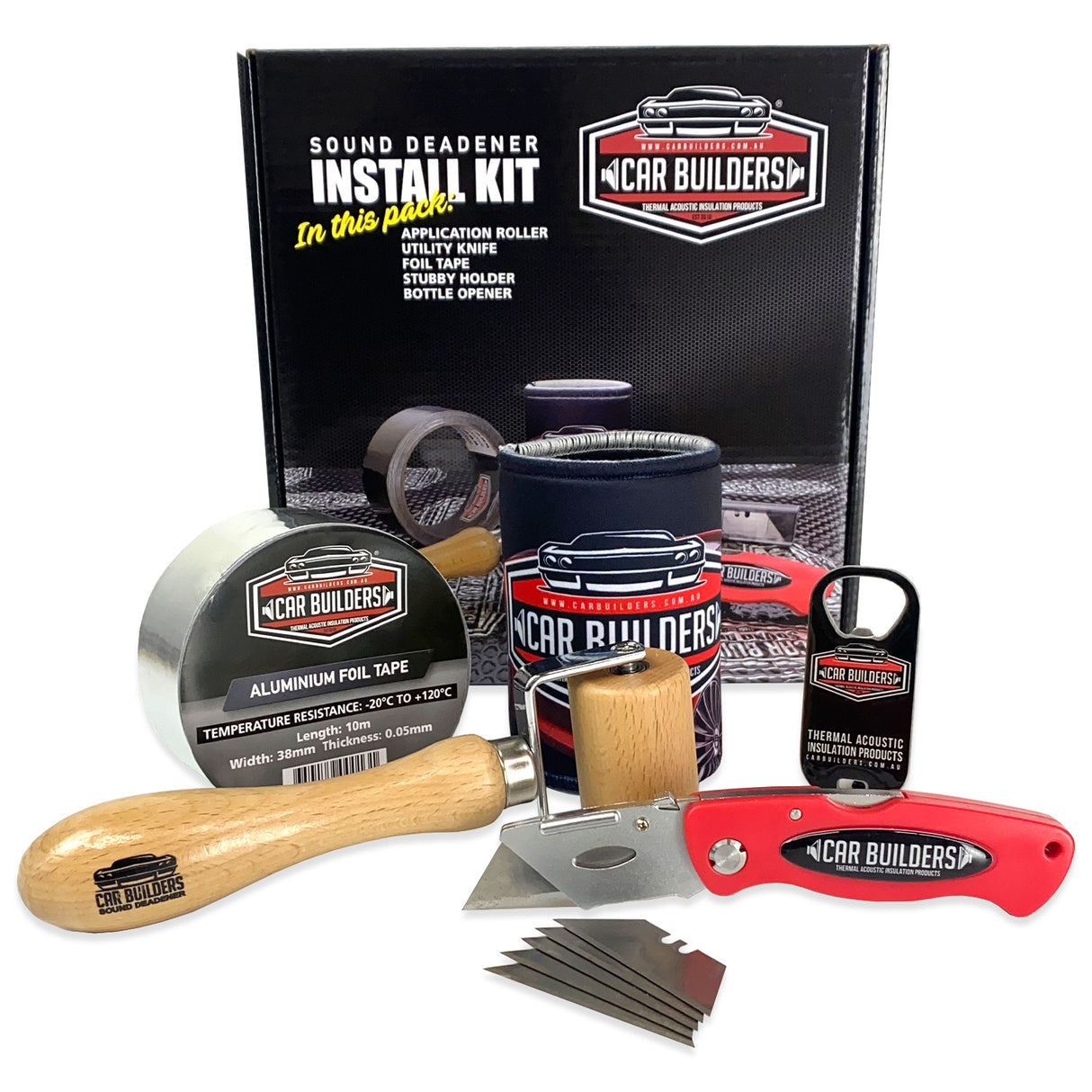 Car Builders Sound Deadener Install Kit