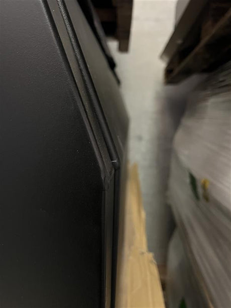 Scratch & Dent - 1700mm Aluminium Canopy - Matte Black SNDB-019