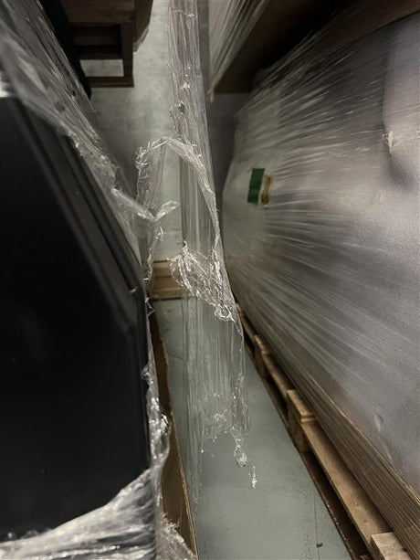 Scratch & Dent - 1700mm Aluminium Canopy - Matte Black SNDB-020